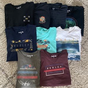 Hurley T shirt bundle